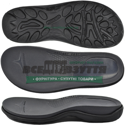  1072 PU р.40-45 Подошва мужская