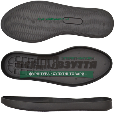 2631 TR р. 36-41 цв. Черный  Подошва женская