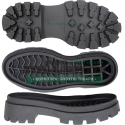 2754 TR р. 36-41 цв. Черный Подошва женская