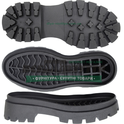 2754 TR р. 36-41 цв. Черный Подошва женская