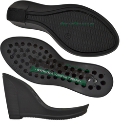 3185 PU р.36-41 Подошва женская  