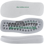 3375 PU р. 36-40  цв. Белый  Подошва женская