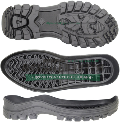 40078 TR р. 40-45  цв. Черный Подошва мужская