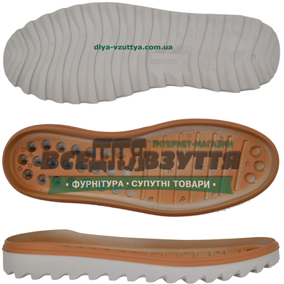 5628 PU р.40-45 цв. Серый Подошва мужская