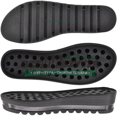 7664 PU черн. р.36 Подошва женская  