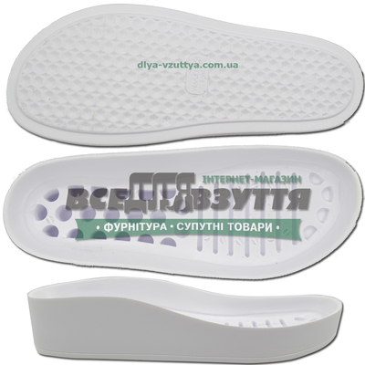 7730 PU бел. р.40,41 Подошва женская  