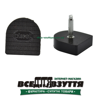 Набойка полиуретановая BISSELL черная 19х20