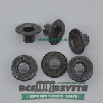 Блочка под шнурок Ø 5 мм (3509) цв. Черный