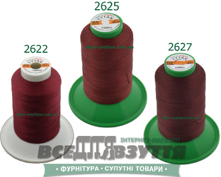 Нитки Tytan (ТИТАН) №60 Бордовый