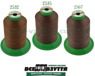 Нитки Tytan (ТИТАН) №40, 1000м Коричневый