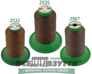 Нитки Tytan (ТИТАН) №60 Коричневый