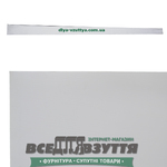 Косяк гладкий на УГГИ БЕЛЫЙ. 11/20мм*300*330 Качество С