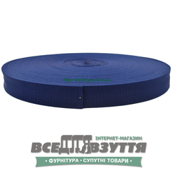 Лента ременная 20мм цв. Синий
