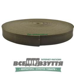 Лента ременная 30мм цв. Хаки