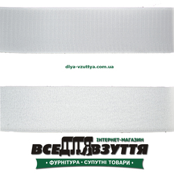 Липучка 50мм белая