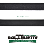 Липучка 25мм черн.