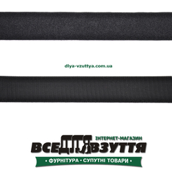 Липучка 25мм черн.