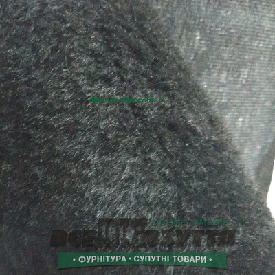 Мех МУТОН искусственный ремонтный Черный