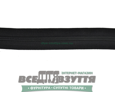 Молния №7 (метражная) черн.