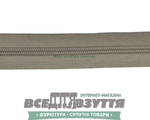 Молния №7 (метражная) св. серая