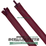 Молния тракторная разъемная 2 замка Л7Г (100см) цв. Бордовый