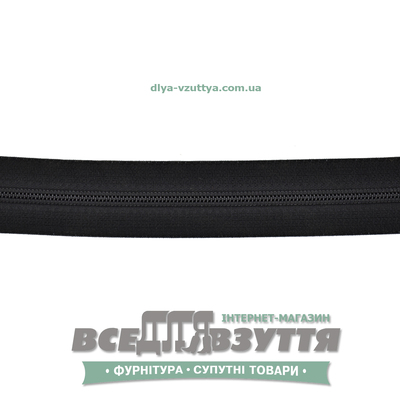 Молния обувная Т6 (№5)(метражная) Черная