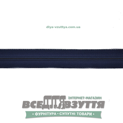 Молния обувная Т6 (№5)(метражная) синяя