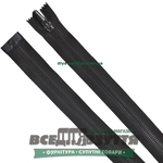 Молния тракторная разъемная 1 замок Л7В (80см) цв. Черный