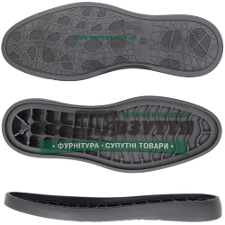 NIX / Никс TR  р. 40-45 цв. ЧЕРНЫЙ / Подошва мужская