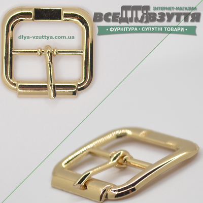 Пряжка для обуви (20486) 20мм цв. Золото