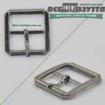 Пряжка для обуви (24184) 22мм цв. Темный никель