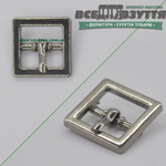 Пряжка для обуви (30417) 10,4мм цв. Темный никель