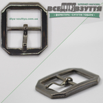 Пряжка для обуви (49785) 17,5мм цв. Темный никель