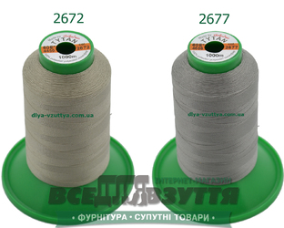 Нитки Tytan (ТИТАН) №60 Серый