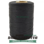 Шнур вощеный плоский 0,8мм 500м цв.Черный