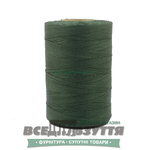 Шнур вощеный плоский 1.0мм 500м цв. Зеленый