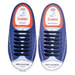 Силиконовые шнурки Coolnice 7+7 One Size цв. Черный