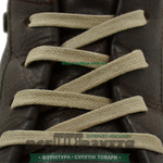 Шнурок вощеный плоский 2х5 (70см) бежевый