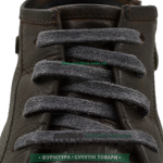 Шнурок вощеный плоский 2х5 (90см) темно-серый