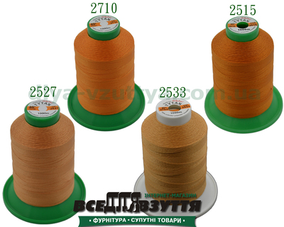 Нитки Tytan (ТИТАН) №40, 1000м Светло-рыжий