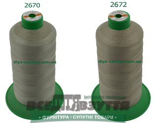 Нитки Tytan (ТИТАН) №20 (2000м)Светло-серый