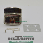 Замок на барсектку арт.4540 42мм цв. Хром