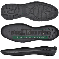 1068 PU р.40-45 Подошва мужская 