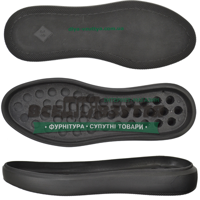 2005 PU  р.36-41  цв. Черный / Подошва женская