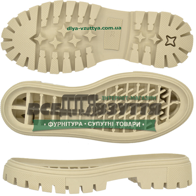 2106 GAIA  TR р.36-41 цв. Бежевый / Подошва женская 