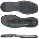 2834 TR р. 36-41 цв. Черный / Подошва женская