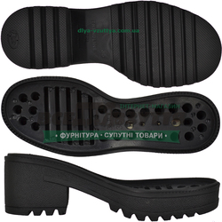3236 PU р.36-41 Подошва женская  