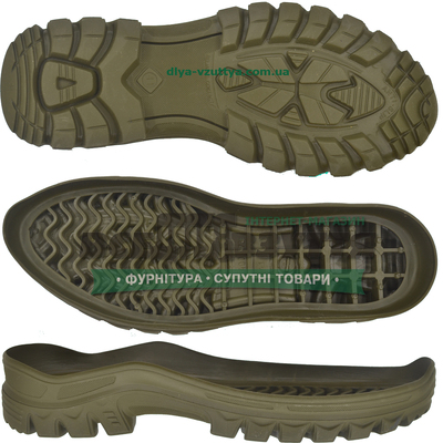 40078 TR р. 40-45  цв. ХАКИ Подошва мужская