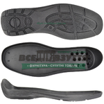 5318 PU черн р.40-45 Подошва мужская 