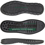 5437 PU р.39-45 цв. Черный / Подошва мужская 